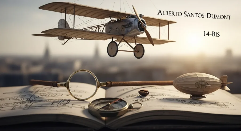Sabe  quem foi Santos Dumont? Alberto Santos Dumont, um nome que ressoa fortemente na história mundial, certamente representa a coragem e a genialidade. Este notável brasileiro dedicou sua vida ao sonho de voar, portanto transformou radicalmente a maneira como a humanidade percebia o céu. Ele não foi apenas um inventor, mas também um verdadeiro visionário, assim desafiando as leis da física com persistência e criatividade. Hoje, ainda celebramos suas conquistas extraordinárias, pois elas moldaram o futuro da aviação.